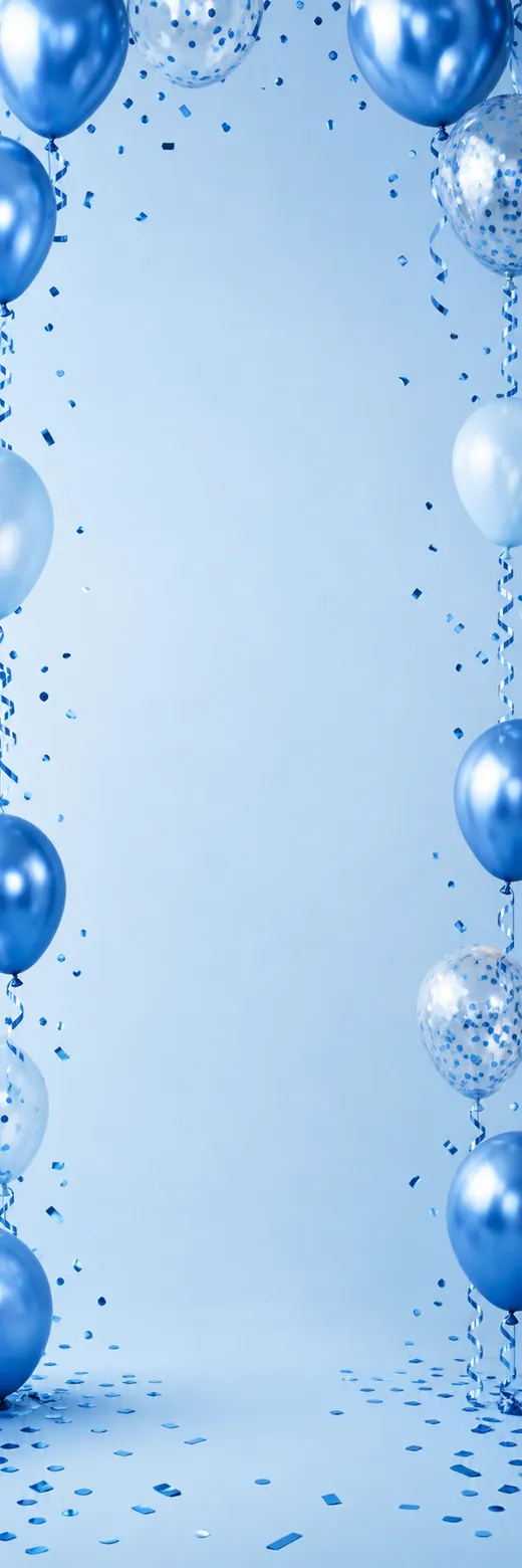 Verjaardag Blauw